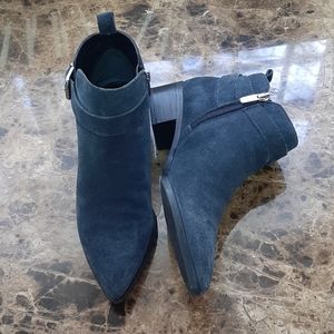 Marc Fisher Suede Pointed Toe Ankle Boots - Ireene